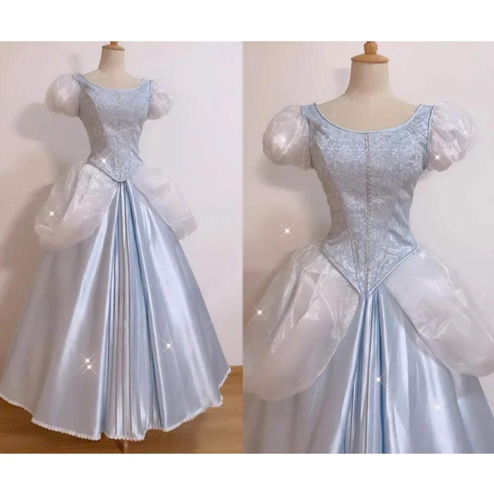 Classic Cinderella Dress Cinderella Cosplay Costume – Lydiacosplay SZ 16/XL